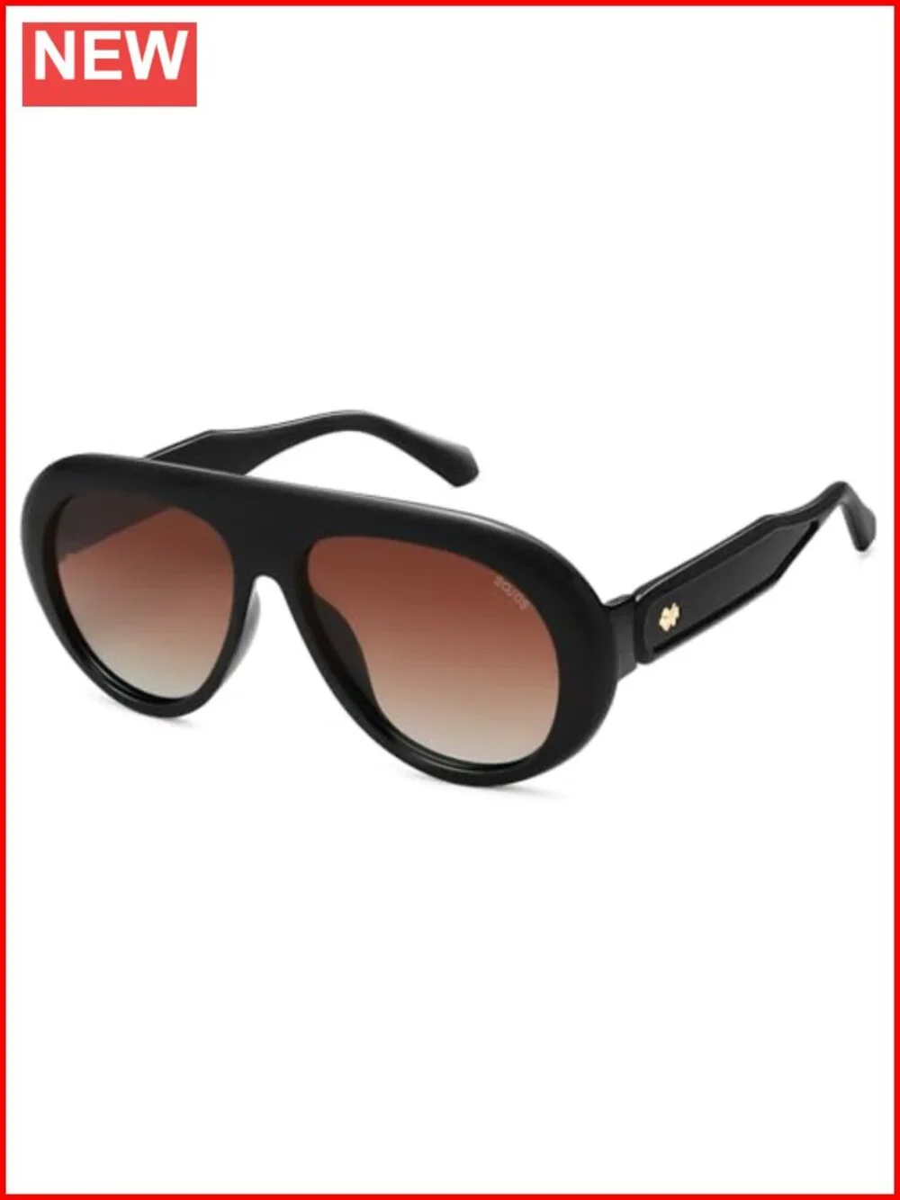 Oversized Polarized Aviator Sunglasses UV400 TAC Lens Unisex